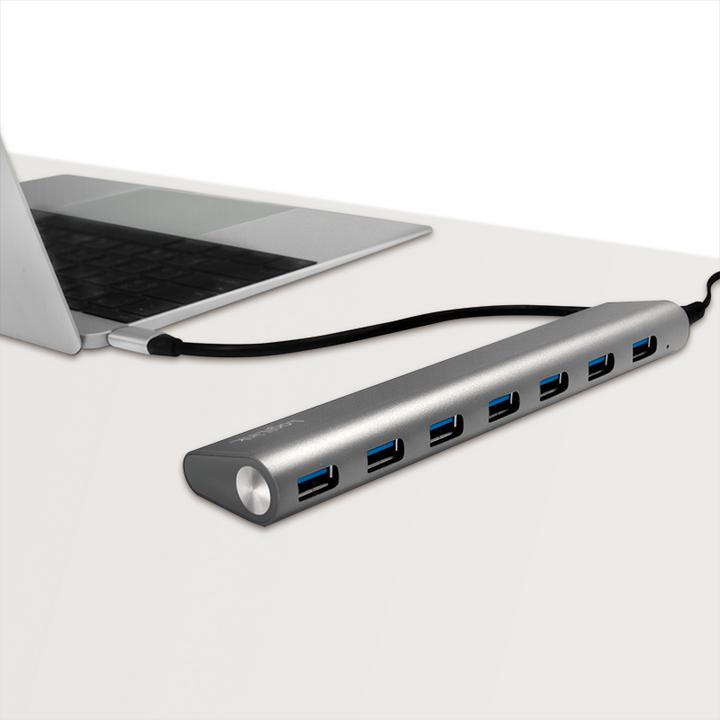 Produktbild LogiLink UA0310 (USB-C, 7 Ports)