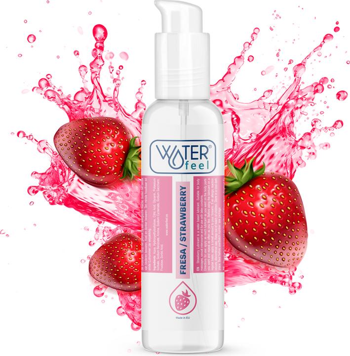 Productafbeelding Waterfeel Glijmiddel Aardbei175 ml (175 ml)