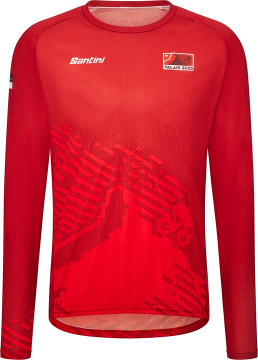 Santini MTB Langarmtrikot UCI WC 2025 Valais Unisex