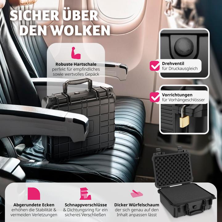 Produktbild tectake Fotokoffer Universalbox (Fotokoffer, 8.90 l)