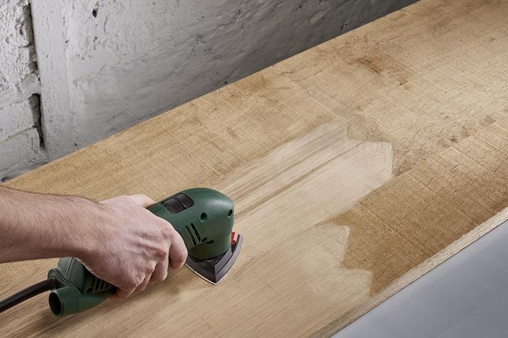 Actual product image wolfcraft wolfcraft 5 adhesive sanding sheets Aluminium oxide K40 Delta 105mm (40)