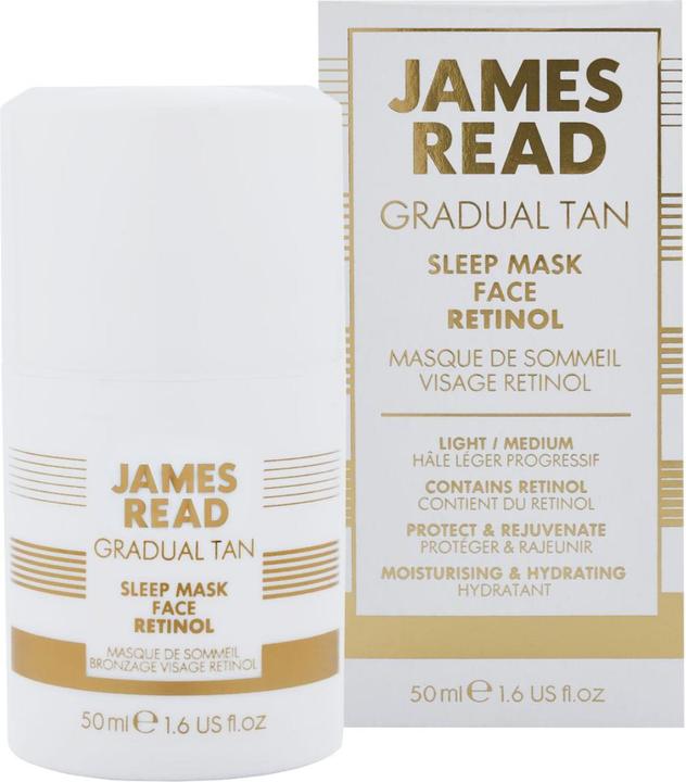 Produktbild James Read Sleep Mask Tan Retinol 50 ml (Selbstbräunungstuch, 50 ml)