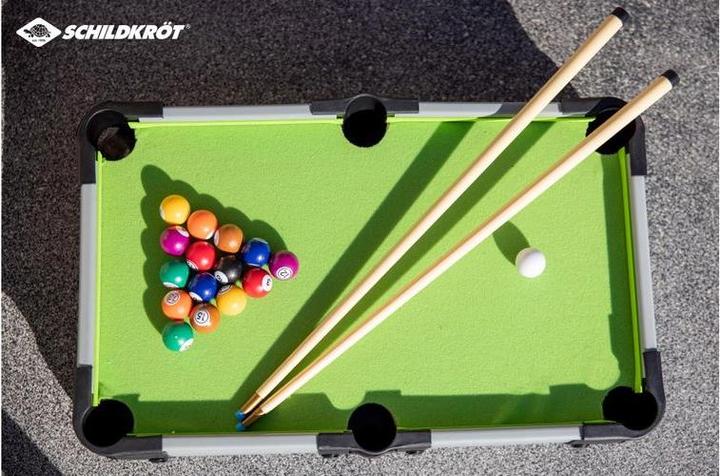 Actual product image Schildkröt Family game mini billiards table