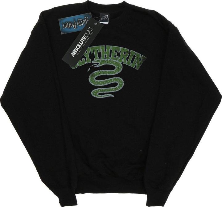 Actual product image Girls Slytherin Sport Emblem Sweatshirt (116)