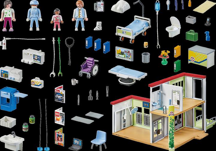 Actual product image Playmobil Modern hospital (71615, Playmobil Action Heroes)