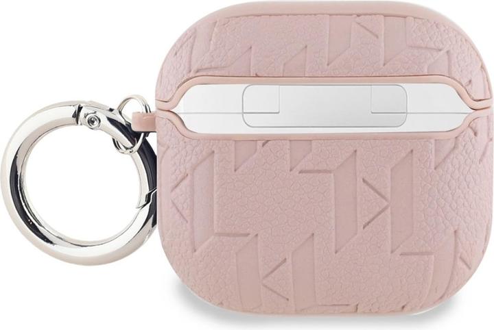 Produktbild Karl Lagerfeld Monogram Karl Head Case for AirPods 4 - Pink