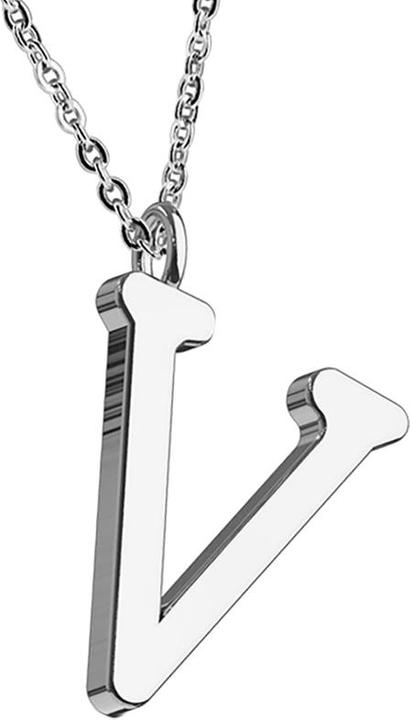 Image du produit Star Piercing Chaîne argent pendentif lettre V (Acier chirurgical 316L, sans laiton)