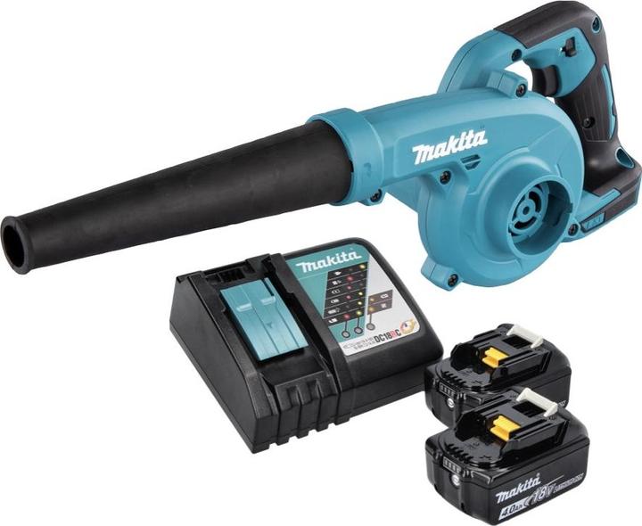 Produktbild Makita DUB 185 RM Akku Laubbläser Gebläse 18 V + 2x Akku 4,0 Ah + Ladegerät (Akkubetrieb, Laubbläser)