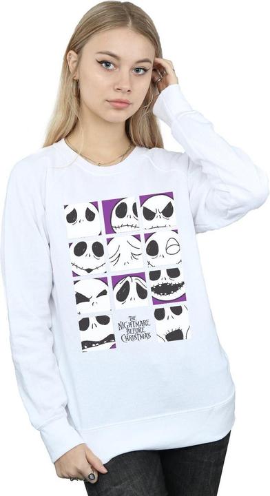 Produktbild Disney Nightmare Before Christmas Many Faces Of Jack Squares Sweatshirt (XXL)
