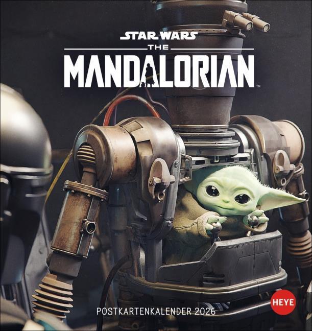 Produktbild The Mandalorian Postkartenkalender 2026 (Deutsch)
