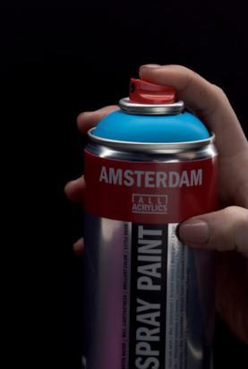 Actual product image Amsterdam Spray paint (Permanent green Dark, 400 ml)