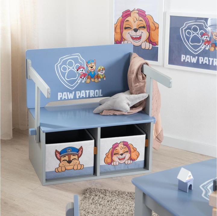 Actual product image Roba Folding bench with storage box Paw Patrol (High chair)