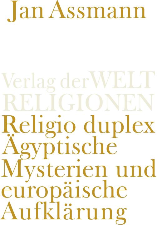 Immagine prodotto Religio duplex (Tedesco, Jan Assmann, 2017)
