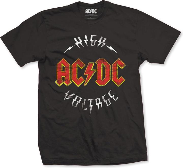 AC/DC Logo High Voltage Mens