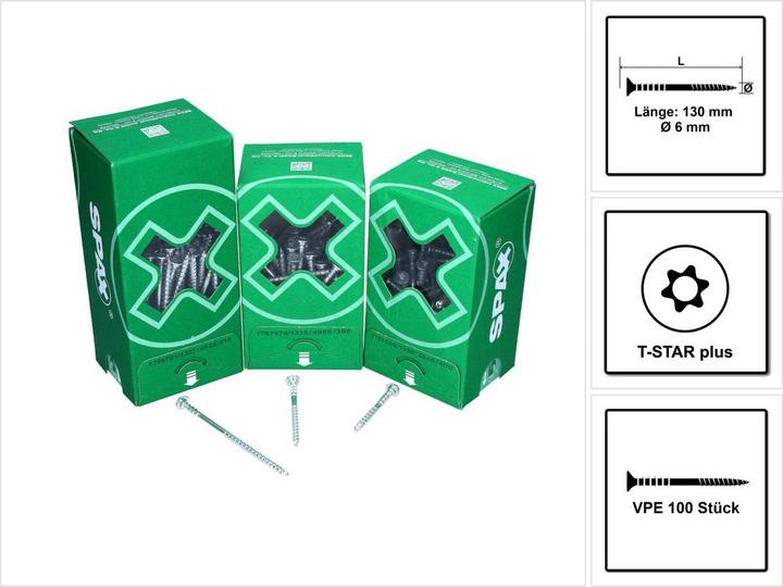 Actual product image Spax Adjustment screws (100 Screws per piece)