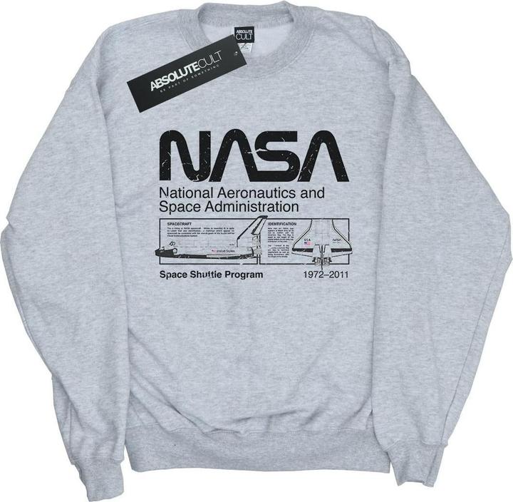 Produktbild Nasa Classic Space Shuttle Sweatshirt Mädchen (140, 146)