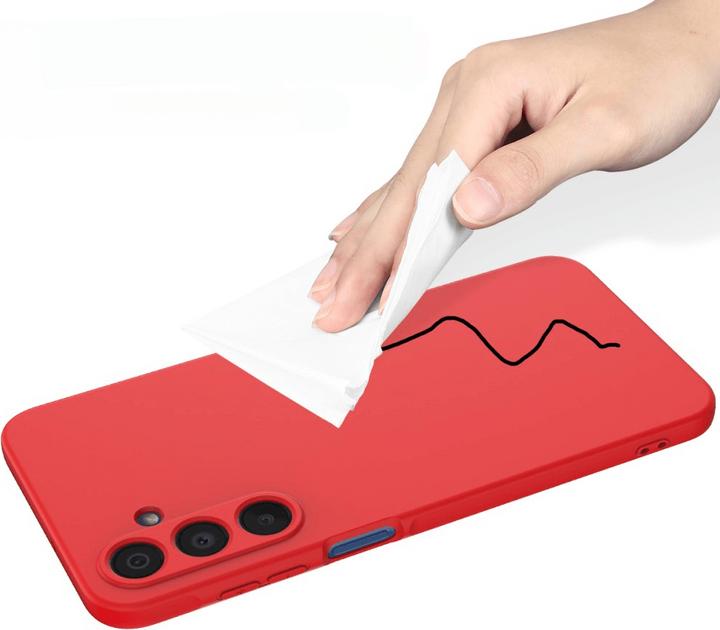 Actual product image Cover-Discount Silicone rubber cover (Samsung Galaxy A16 5G)