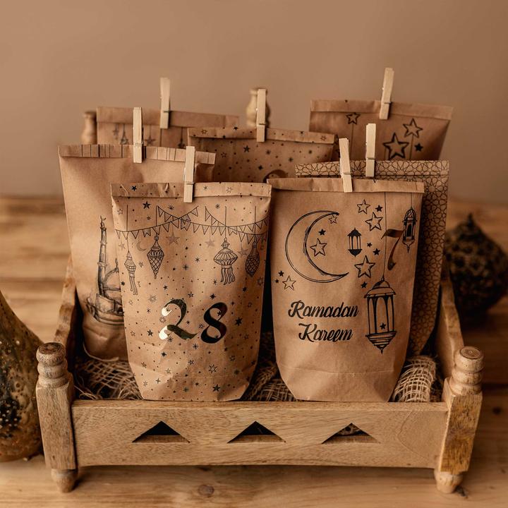 Image du produit Papierdrachen Sacs à cadeaux du Ramadan (Pochette cadeau, 1 x)