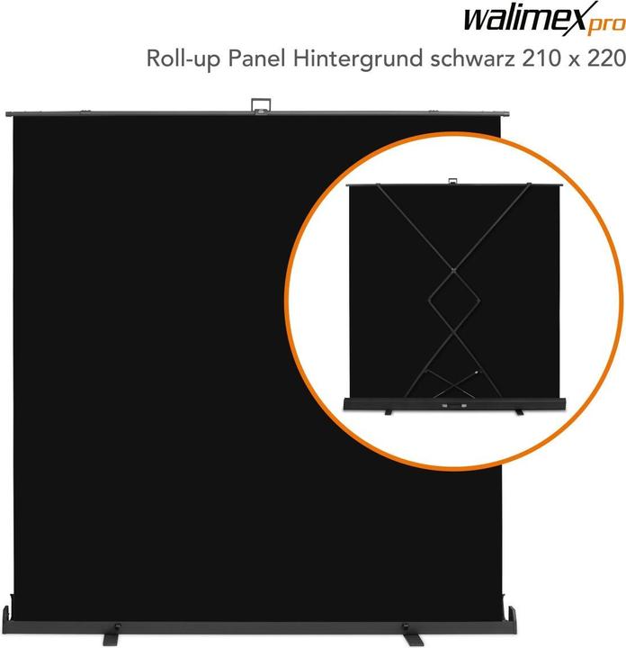 Produktbild Walimex pro Roll-up Panel Hintergrund (210 cm, 220 cm)