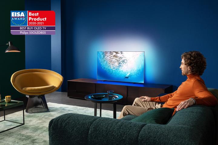 Actual product image Philips 55OLED805 Ambilight (55", OLED, 4K, 2020)