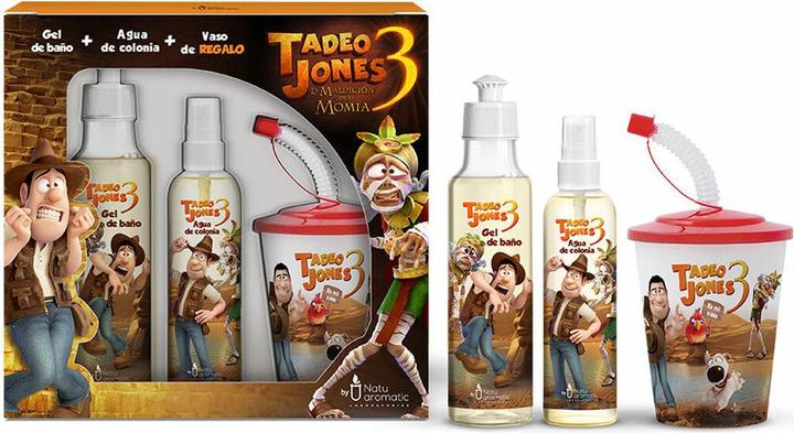 Image du produit Natuaromatic Cartoon Tadeo Jones Eau De Cologne Spray 150ml Set 3 articles (Eau de cologne, 150 ml)