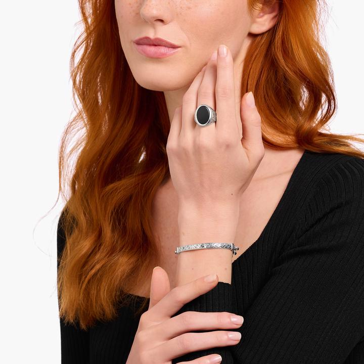 Image du produit Thomas Sabo Armband Rebel at heart (19 cm, Argent 925, Cuir)