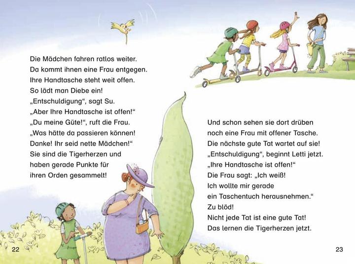 Actual product image Duden Leseprofi – Mutige Mädchen halten zusammen, 2. Klasse (German, Dagmar Chidolue, Angela Glökler, 2023)