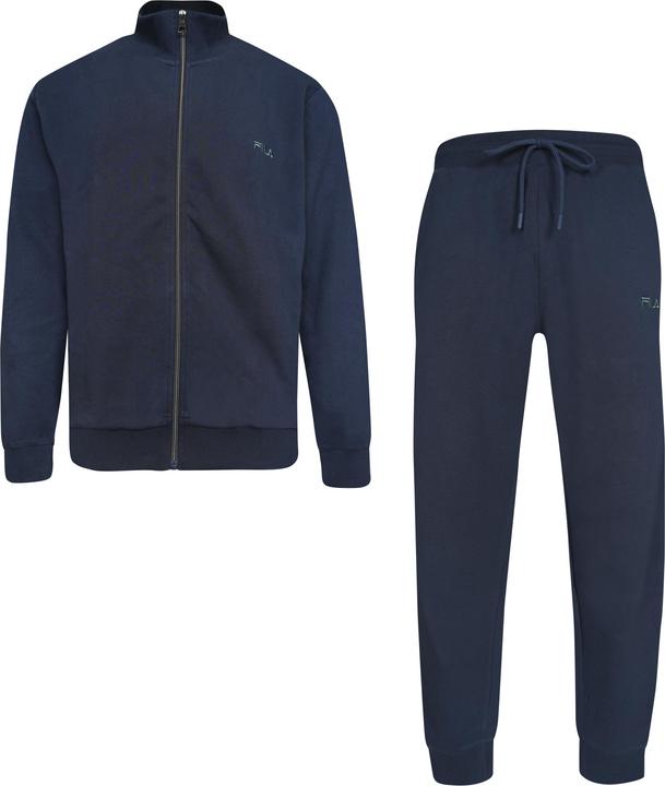 Produktbild FILA Man Long Pyjamas In Cotton Brushed Fleece Full Zip (M)