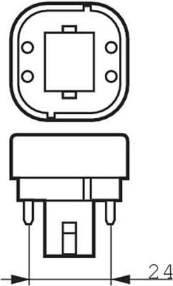 Immagine prodotto Philips Professional CorePro (G24q-3, 9 W, 950 lm, 1 x, F)