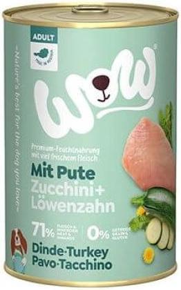 Image du produit WOW Adult dinde & courgette (Adulte, 6 pcs, 800 g)
