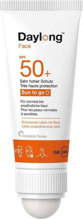Actual product image Daylong Sun to go (Sun cream face, SPF 50+, 20 ml, 39 g)