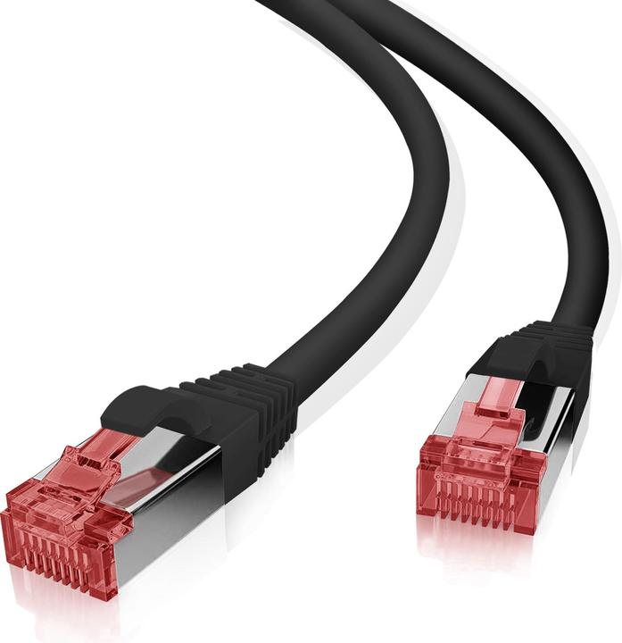 Actual product image Helos Herweck patch cable (S/FTP, CAT6, 0.50 m)