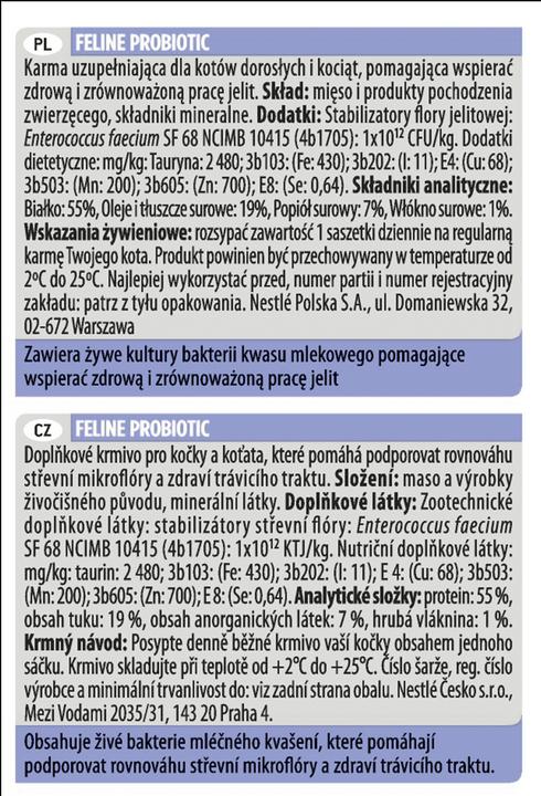 Produktbild Purina ONE PP FortiFlora Feline Probotic 30x1g (1 g)