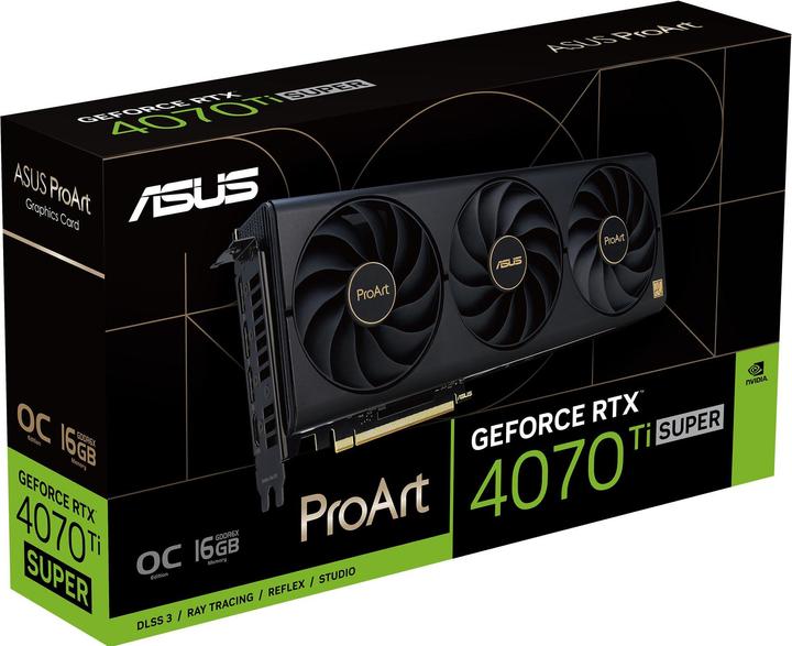 Actual product image ASUS ProArt GeForce RTX 4070 Ti SUPER OC (16 GB)