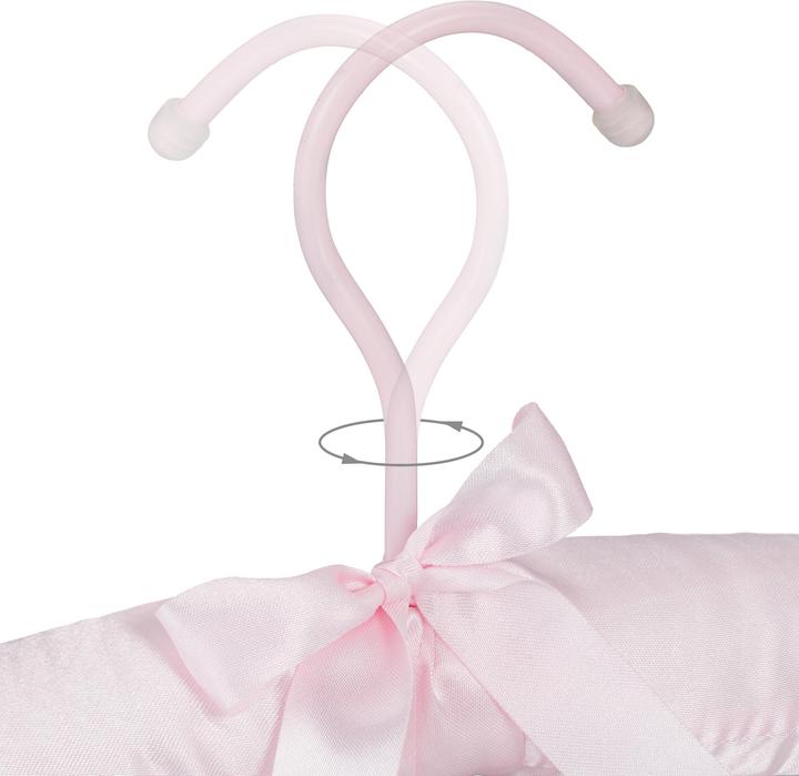Image du produit Relaxdays Cintre en satin Set (1 x)
