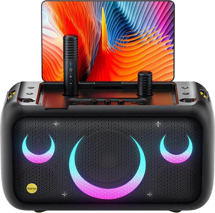 Produktbild Ikarao Karaokebox Break X1 13" Screen 2 Mikrofone, 800W