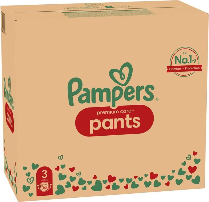 Image du produit Pampers Soins premium (Taille 3, Pack mensuel, 144 pièce(s))