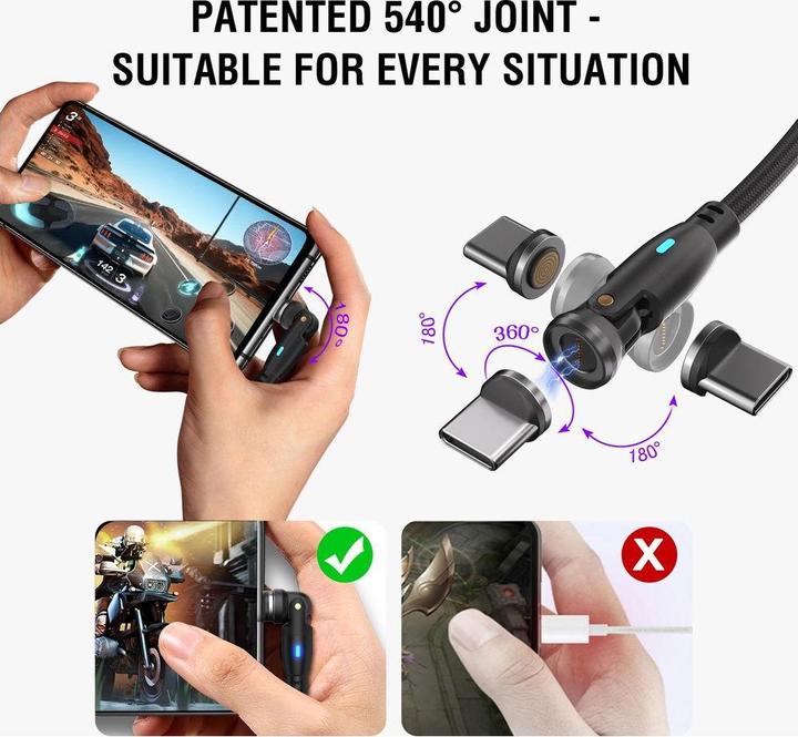 Produktbild 4smarts USB A – USB C (1.80 m, USB 2.0, 100 W)