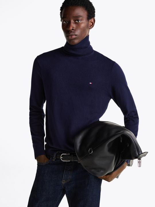 Produktbild Tommy Hilfiger Pima CTN Cashmere Pullover Roll Neck Desert S (XL)