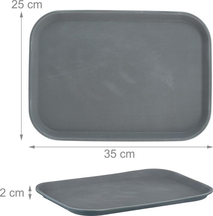 Actual product image Relaxdays 3x waiter tray