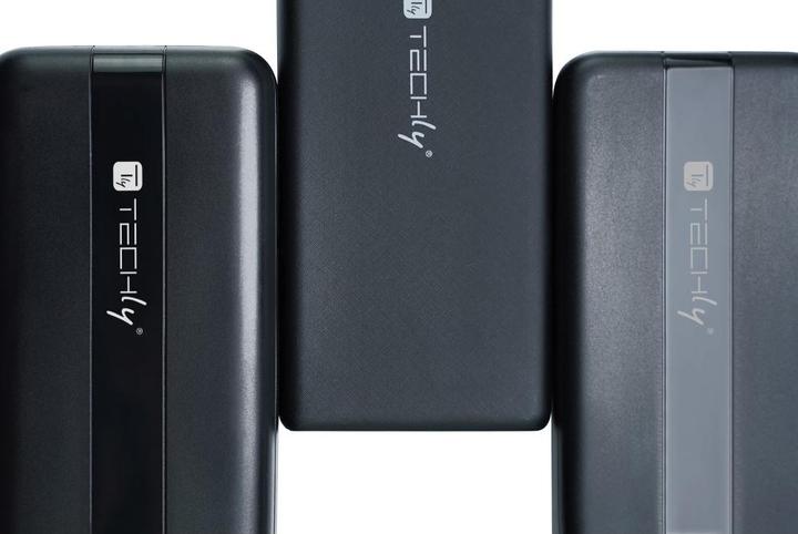 Produktbild Techly Power Bank Charger 10000mAh 2x USB 1x USB-C with USB-C Cable (10000 mAh, 10 W, 37 Wh)