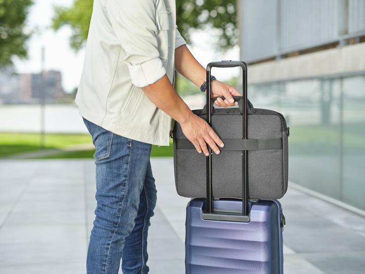 Immagine prodotto Trust Borsa Per Laptop Lisboa 16 - Nero (16", Universale)