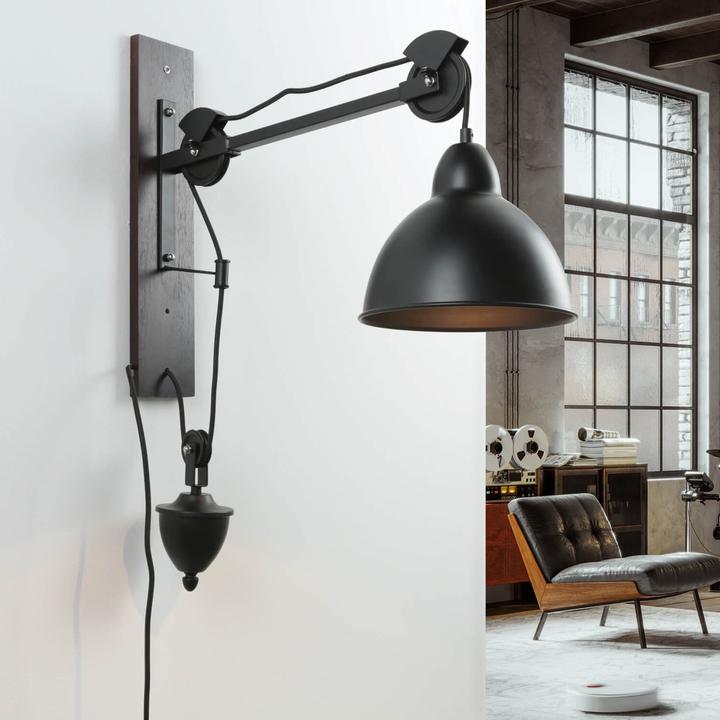 Produktbild Licht-Erlebnisse Wandlampe Brock (E14)