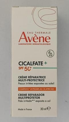 Produktbild Avène Cicalfate + Multischützende Hautreparatur-Creme (30 ml, 24h Creme, SPF 50+)