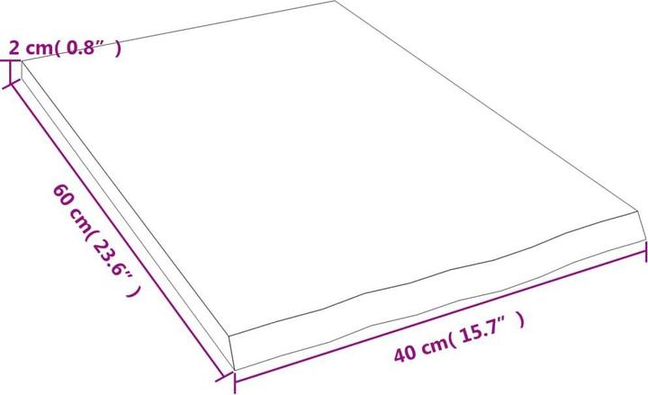 Produktbild VidaXL Siegmund (40 x 60 x 2 cm)