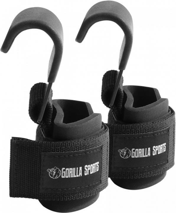 Image du produit Gorilla Sports Aides à la traction avec crochets, jeu de 2