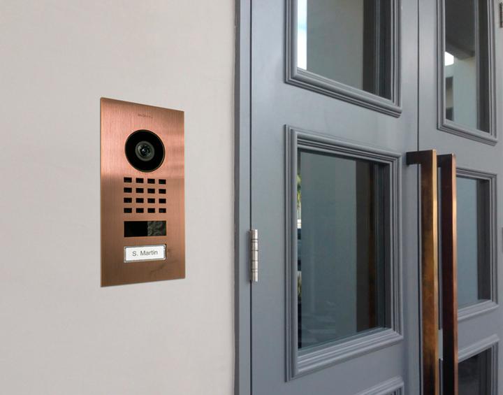 Produktbild Doorbird D1101V Unterputz IP-Video-Türsprechanlage WLAN, LAN Ausseneinheit Edelstahl V2A (gebürste (WLAN, Drahtgebunden)