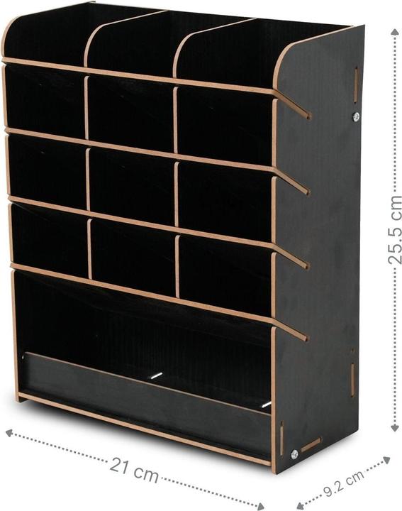 Actual product image Hermex Pen Desk-Organizer