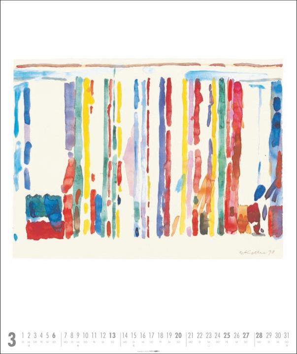 Immagine prodotto Oskar Koller - Farben und Formen Kalender 2026 - Farben und Formen (46 x 55 cm, Tedesco)