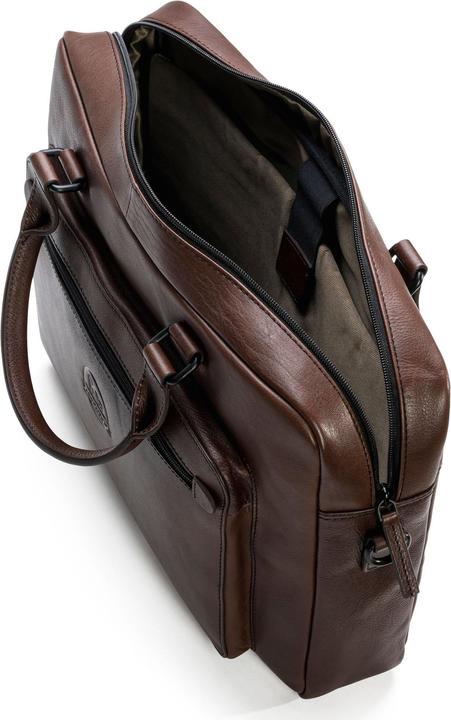 Actual product image Farmhood Memphis briefcase leather 38.5 cm laptop compartment (15.35")